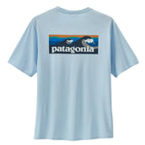 Patagonia Men's Capilene® Cool Daily Graphic Shirt - Boardshort Logo: Chilled Blue