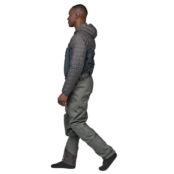 Patagonia M's Swiftcurrent Expedition Zip-Front Waders - Herre - Forge Grey - Medium - Regulær