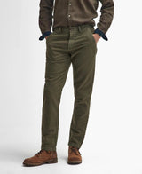 Barbour Moleskin Tailored Fit Trouser - Herre - Dark Olive