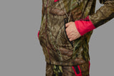 Härkila Moose Hunter 2.0 fleece jakke - Herre - MossyOak®Break-Up Country®/MossyOak®Red