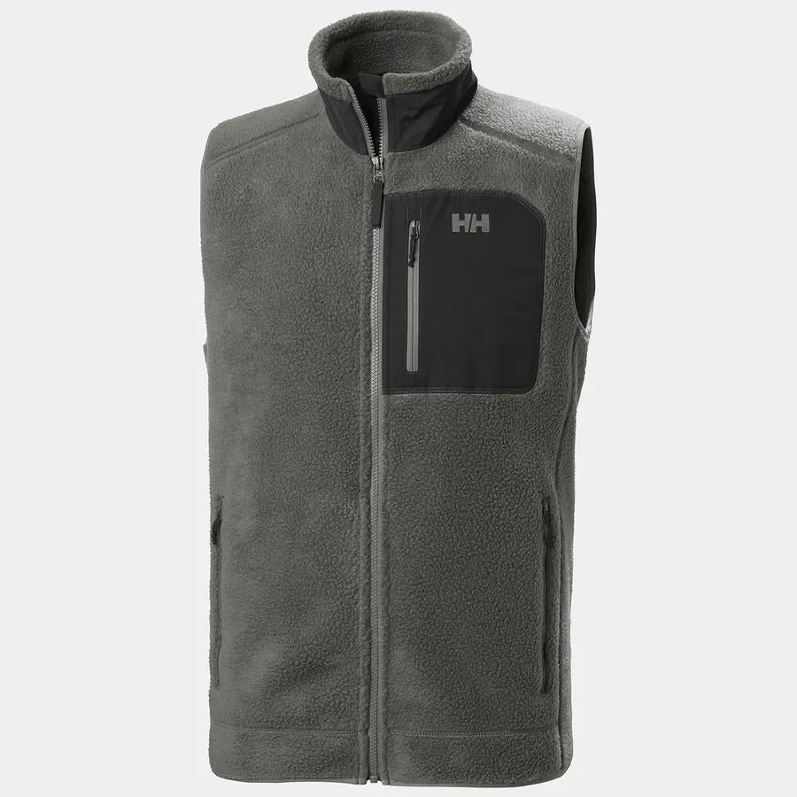 Helly Hansen Panorama Pile Fleece Vest - Unisex - Concrete