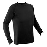 Nordhunt Porth Crewneck Baselayer Top - Sort