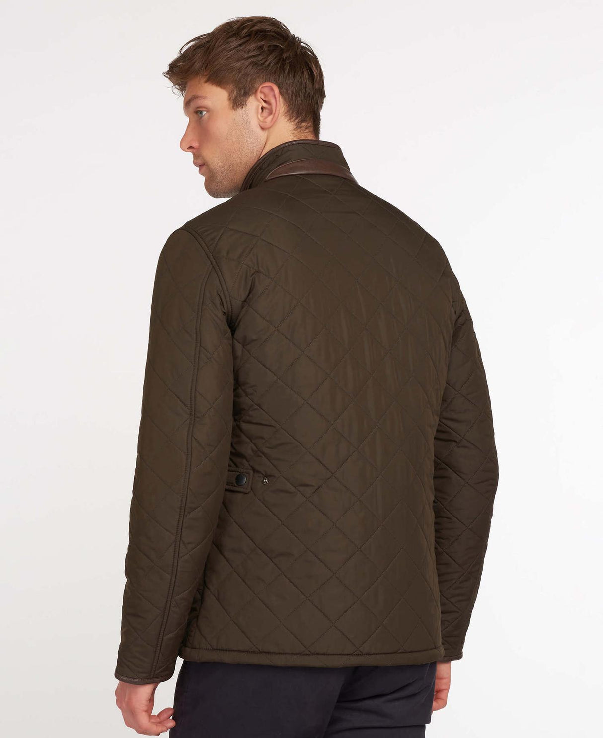 Barbour Powell Quilt Jakke - Herre - Olive