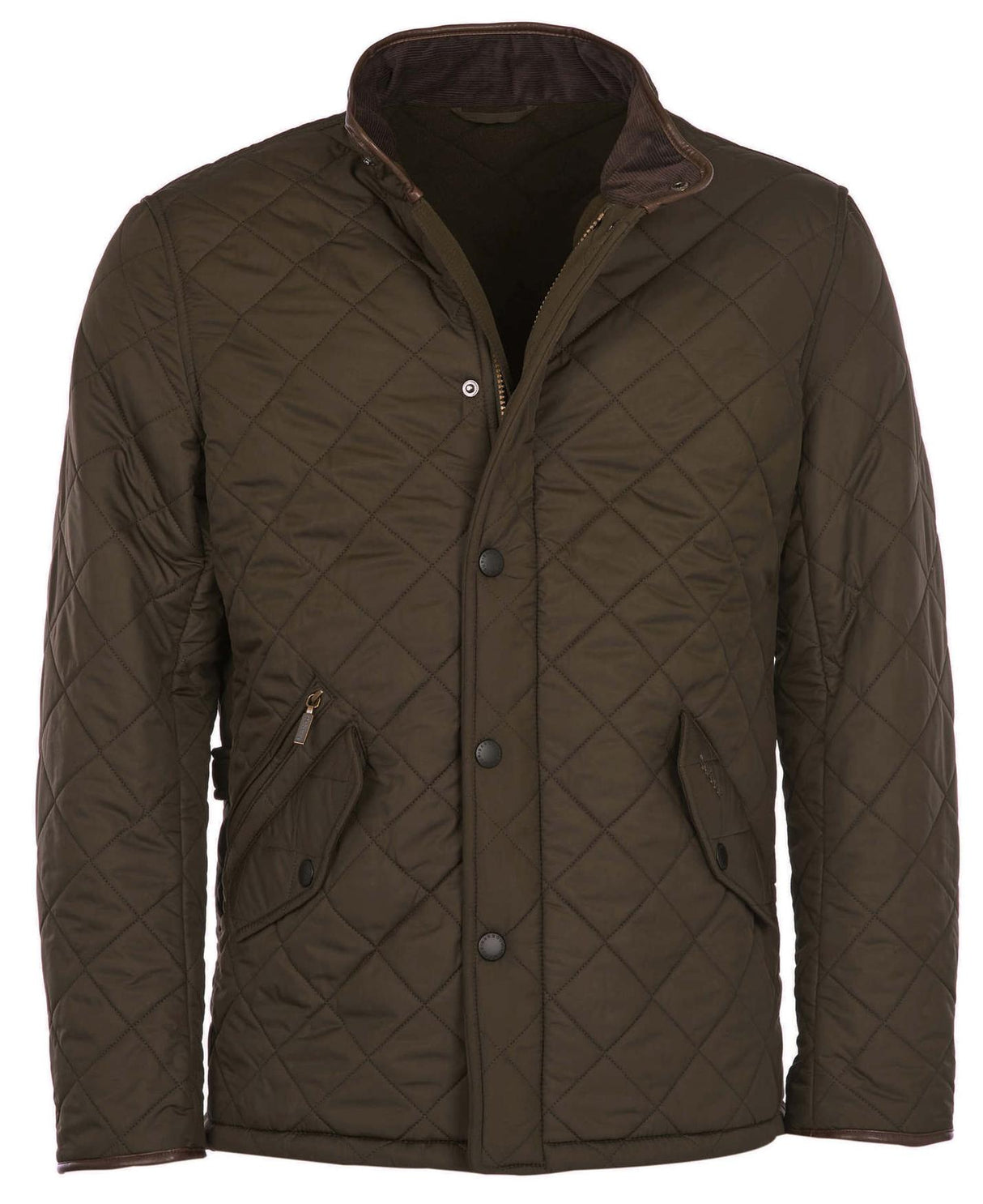 Barbour Powell Quilt Jakke - Herre - Olive