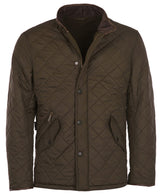 Barbour Powell Quilt Jakke - Herre - Olive