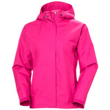 Helly Hansen Seven J Regnjakke - Dame - Magenta 2.0