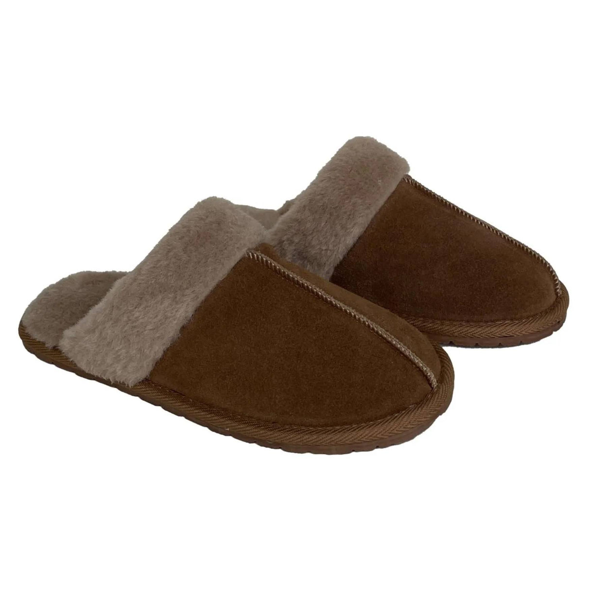 Kopenhaken Sif Slippers - Unisex - Ruskind - Camel