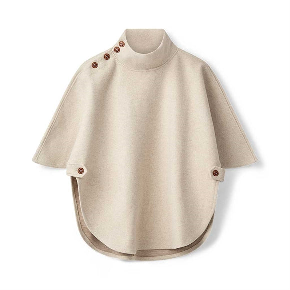 Kopenhaken Skye Poncho - Dame - Birch