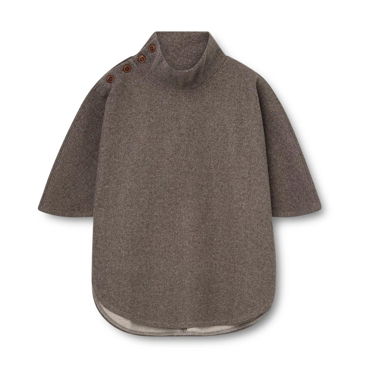 Kopenhaken Skye Poncho - Dame - Earth Brown