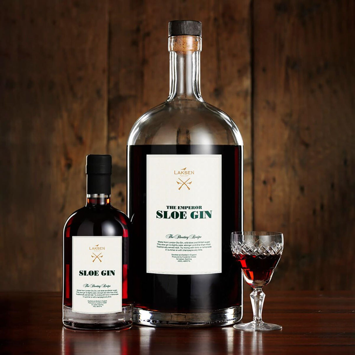 Laksen – Make sure to be invited – Sloe Gin Flaske - 3 L