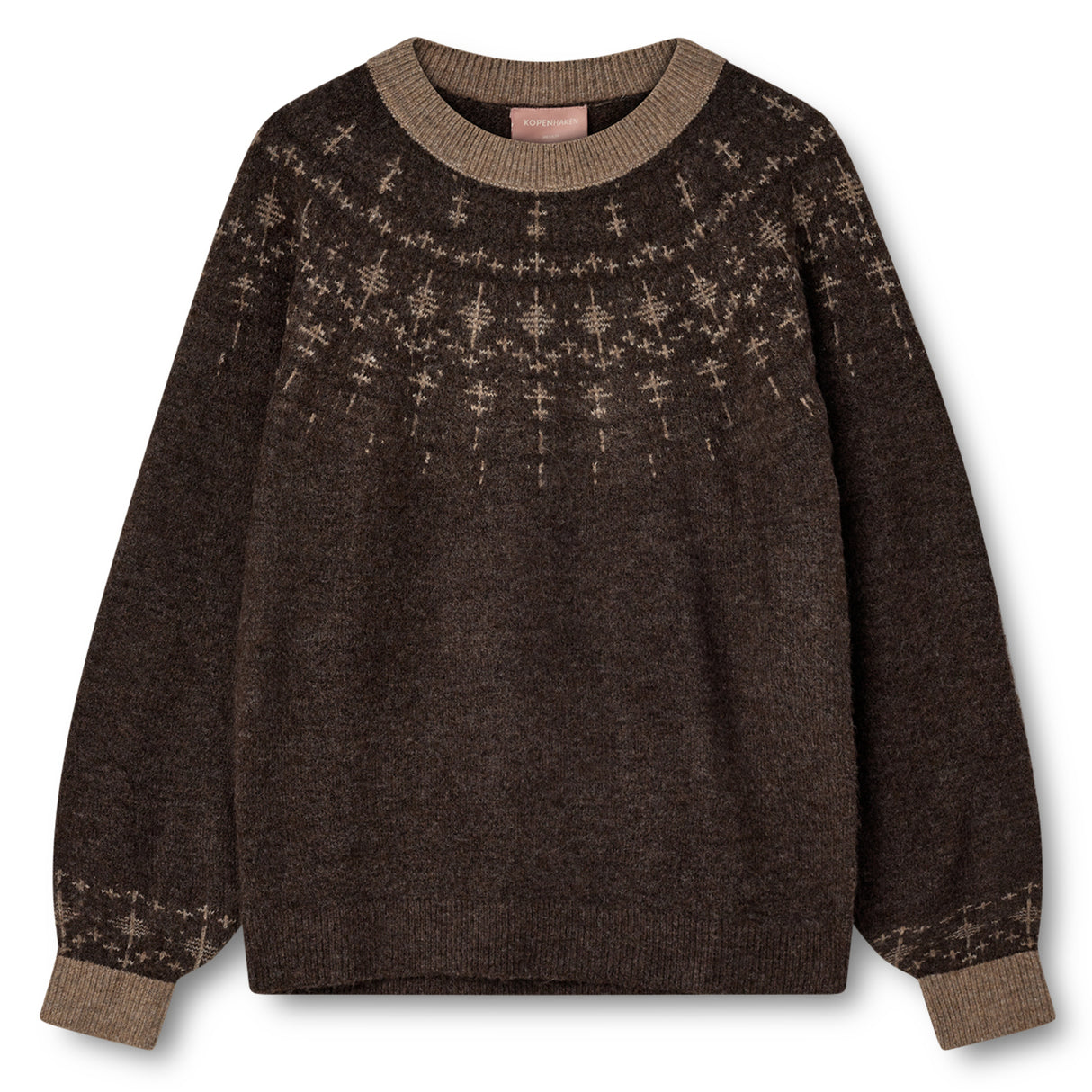 Kopenhaken Valby Strik - Dame - Earth Brown