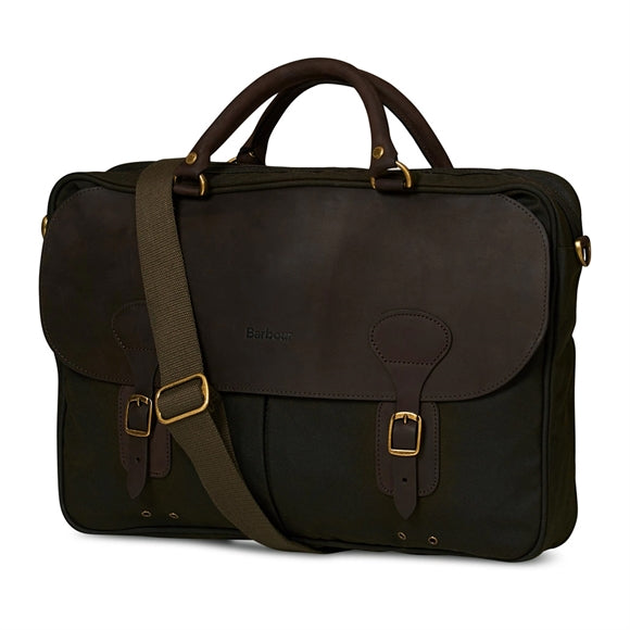 Barbour Wax Læder Briefcase