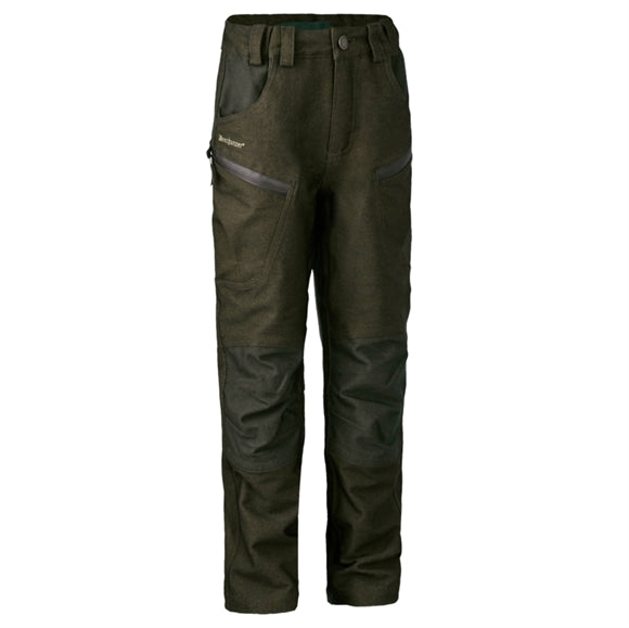 Deerhunter Youth Chasse Bukser - Børn - Olive Night Melange